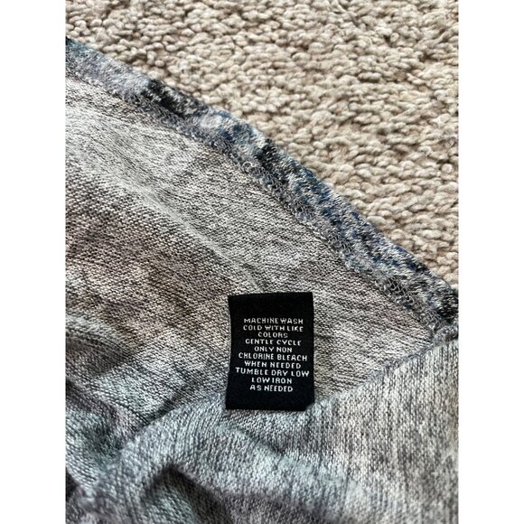 Cha Cha Vente Womens Blue & Gray Snake Print Tunic Top Size 2X - Picture 8 of 8